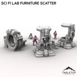 Tabletop Terrain Scatter Terrain Sci Fi Lab Furniture Scatter