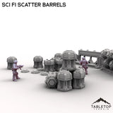 Tabletop Terrain Scatter Terrain Sci Fi Scatter Barrels