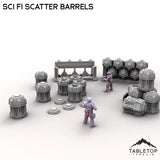 Tabletop Terrain Scatter Terrain Sci Fi Scatter Barrels