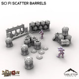 Tabletop Terrain Scatter Terrain Sci Fi Scatter Barrels