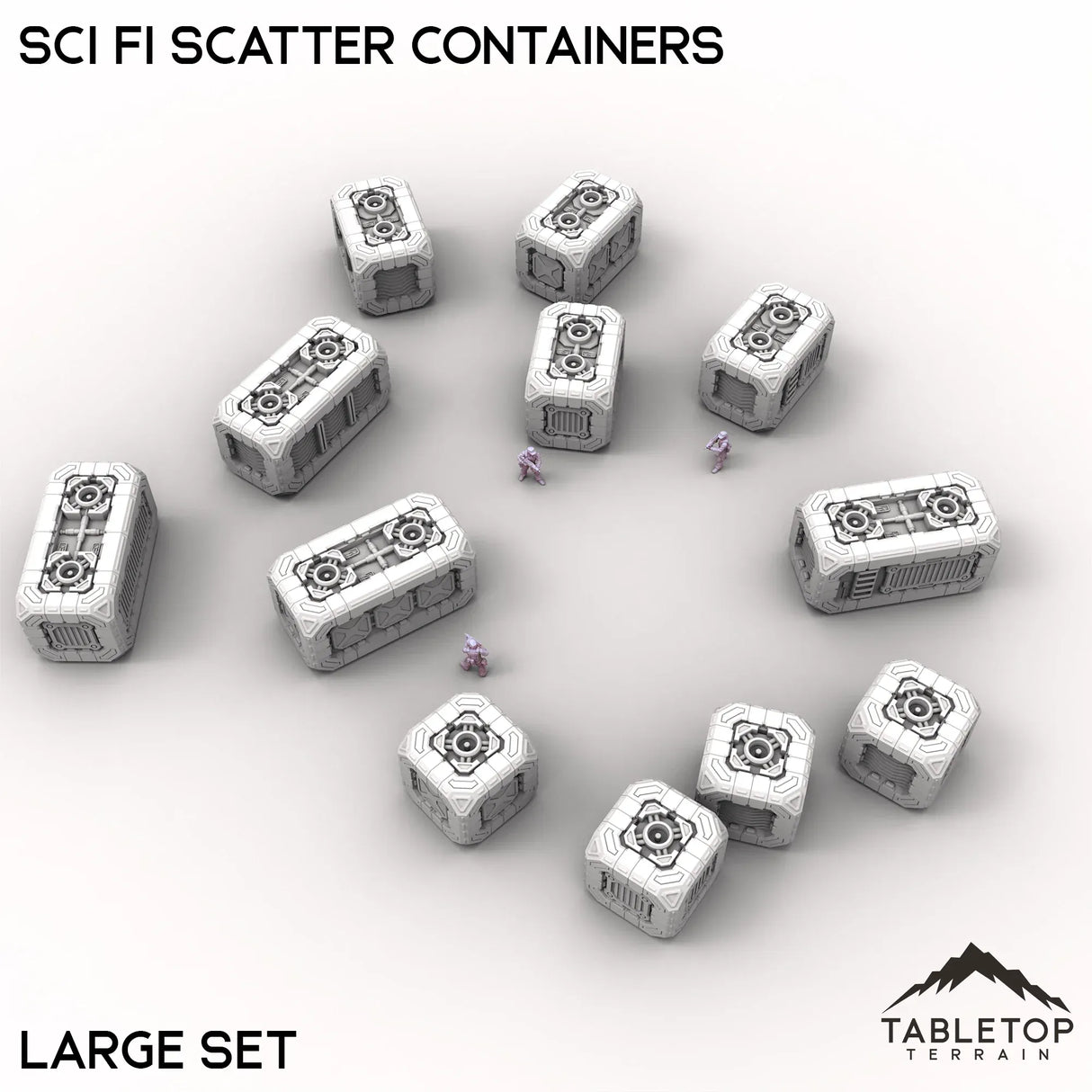 Tabletop Terrain Scatter Terrain Sci Fi Scatter Containers