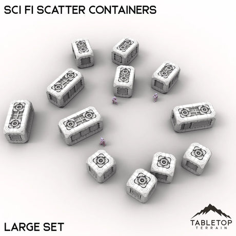 Tabletop Terrain Scatter Terrain Sci Fi Scatter Containers