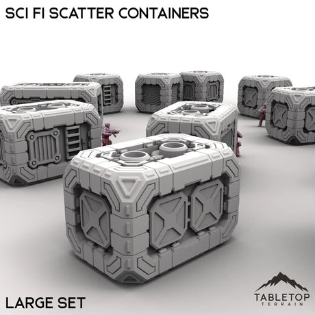 Tabletop Terrain Scatter Terrain Sci Fi Scatter Containers