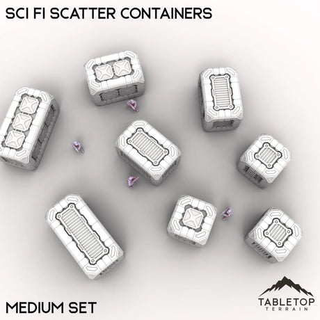 Tabletop Terrain Scatter Terrain Sci Fi Scatter Containers