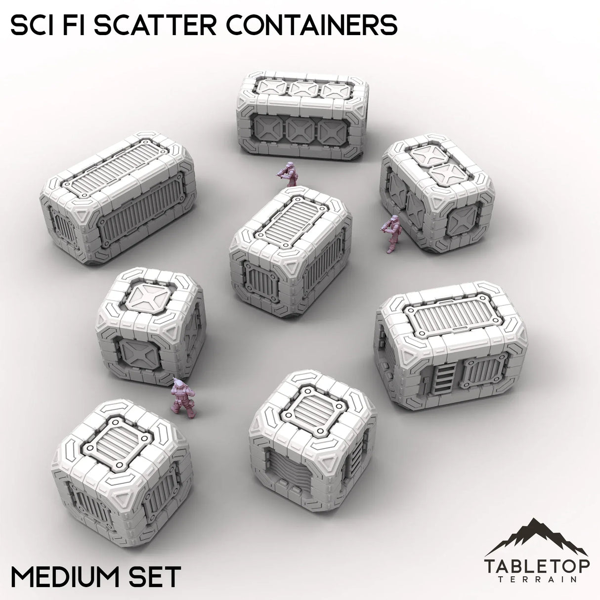 Tabletop Terrain Scatter Terrain Sci Fi Scatter Containers
