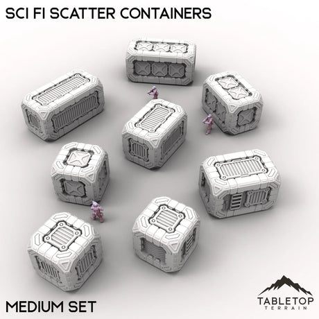 Tabletop Terrain Scatter Terrain Sci Fi Scatter Containers