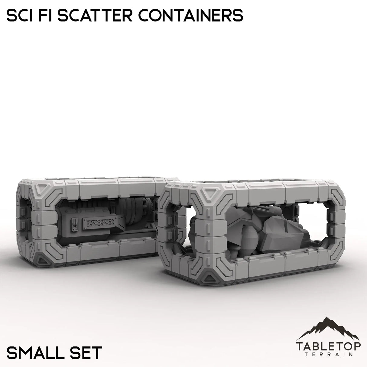 Tabletop Terrain Scatter Terrain Sci Fi Scatter Containers