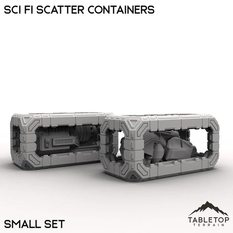 Tabletop Terrain Scatter Terrain Sci Fi Scatter Containers