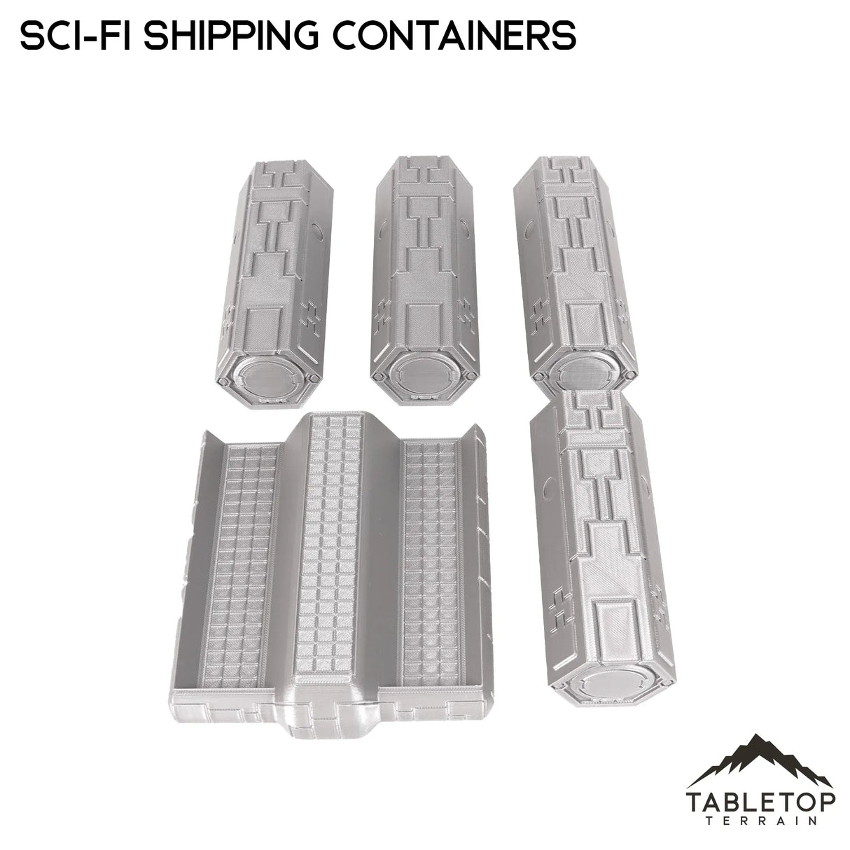 Tabletop Terrain Scatter Terrain Sci-Fi Shipping Containers