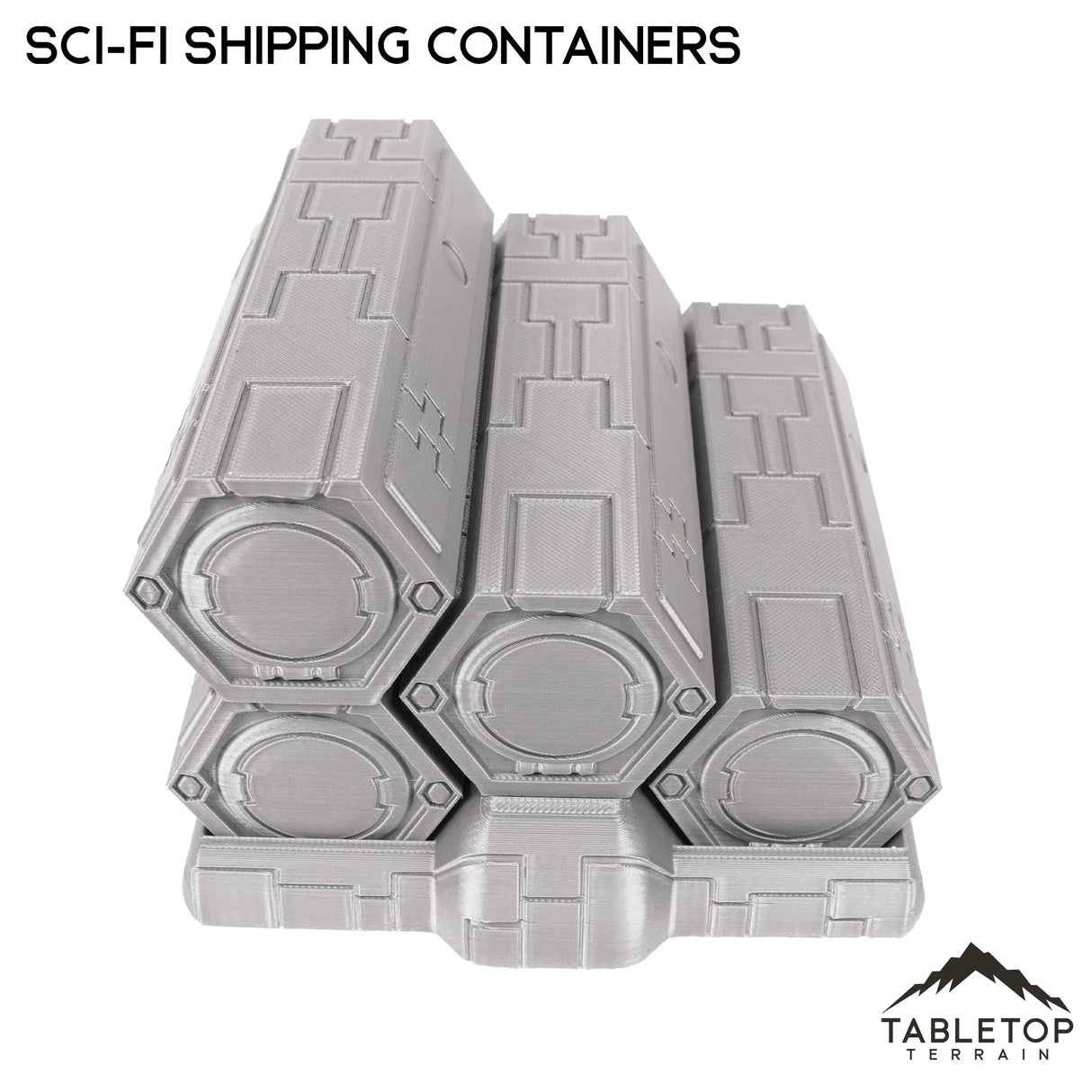 Tabletop Terrain Scatter Terrain Sci-Fi Shipping Containers