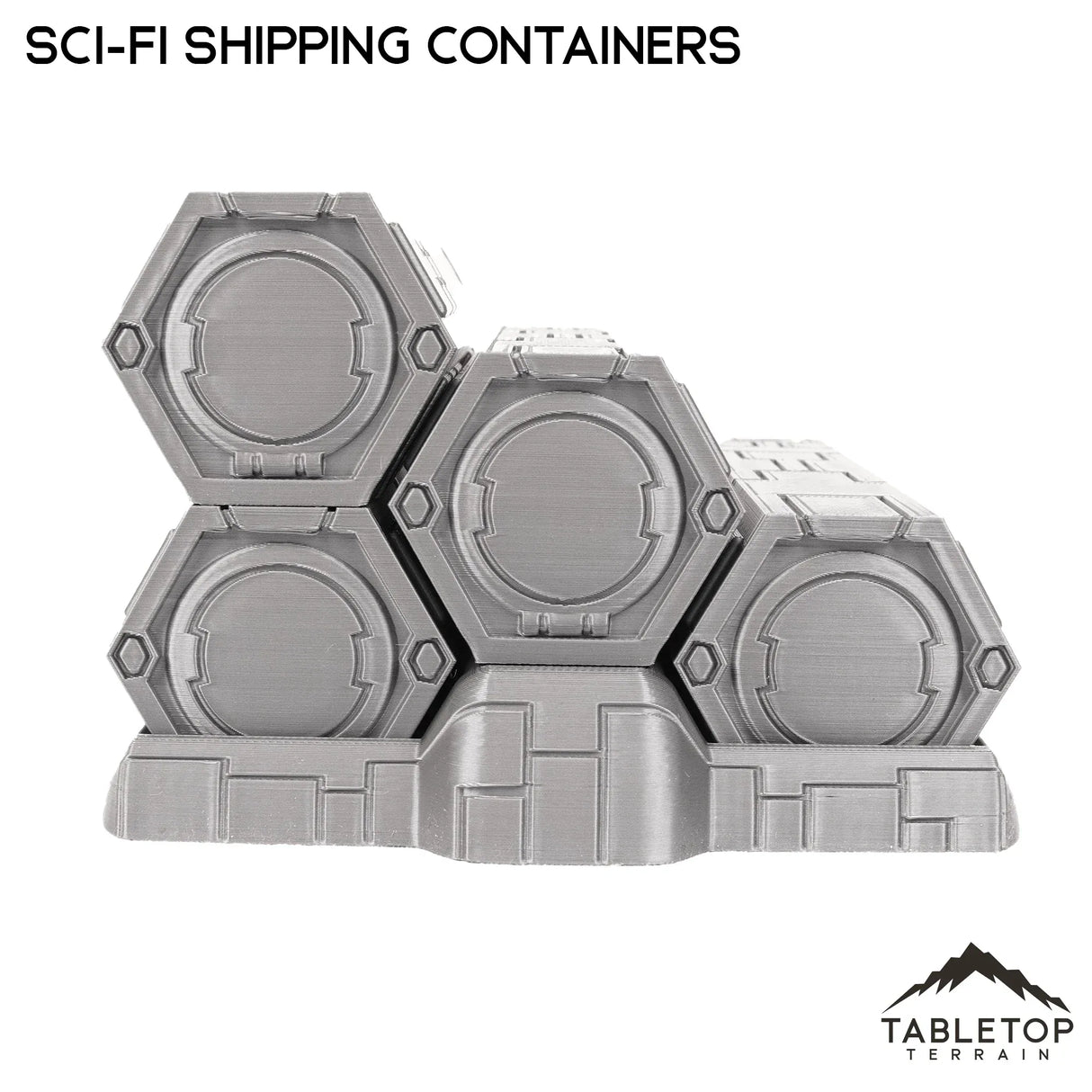 Tabletop Terrain Scatter Terrain Sci-Fi Shipping Containers