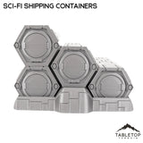 Tabletop Terrain Scatter Terrain Sci-Fi Shipping Containers