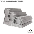 Tabletop Terrain Scatter Terrain Sci-Fi Shipping Containers