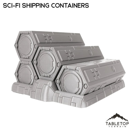 Tabletop Terrain Scatter Terrain Sci-Fi Shipping Containers