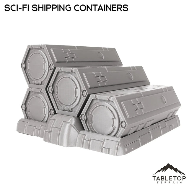 Tabletop Terrain Scatter Terrain Sci-Fi Shipping Containers