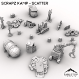 Tabletop Terrain Scatter Terrain Scrapz Kamp - Scatter