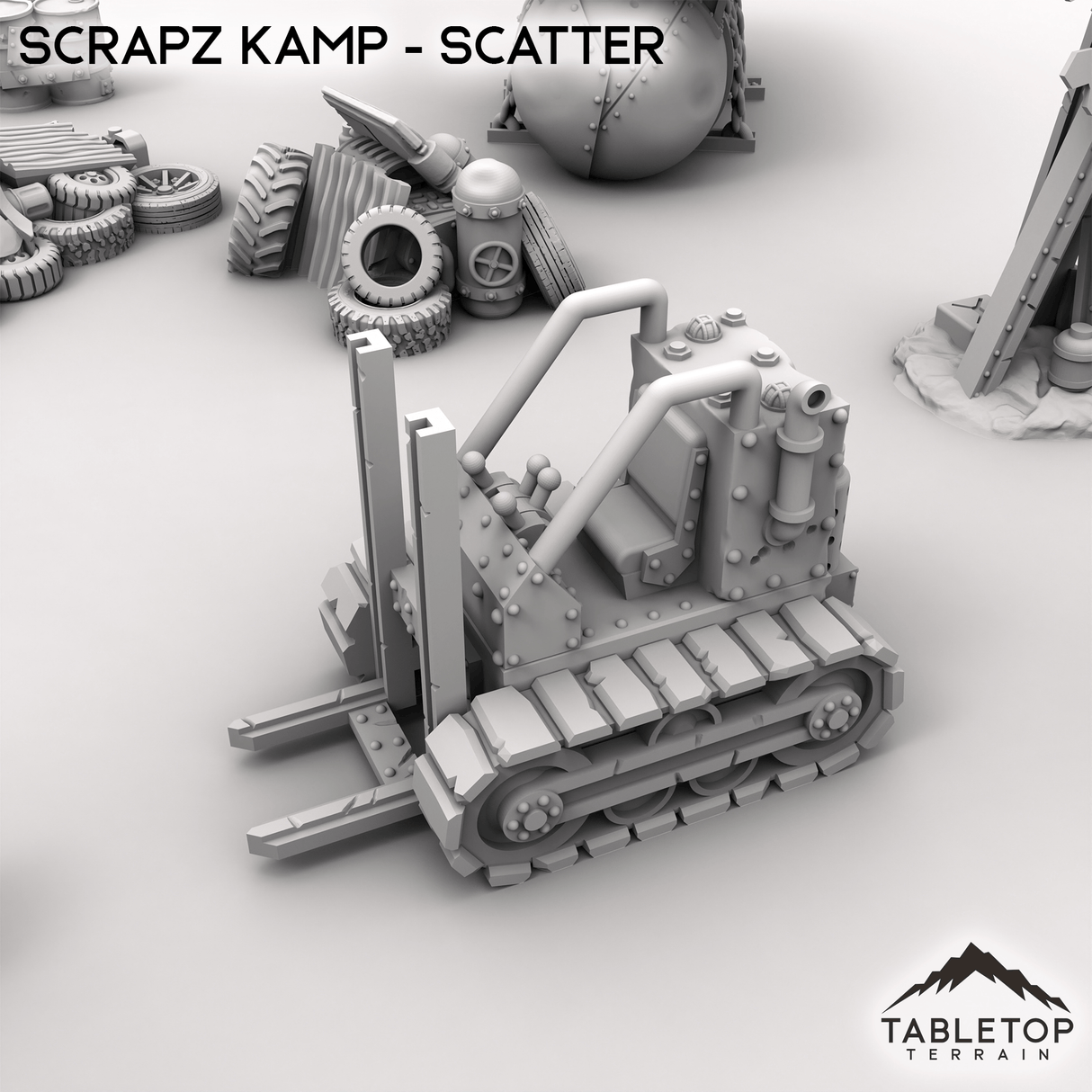 Tabletop Terrain Scatter Terrain Scrapz Kamp - Scatter