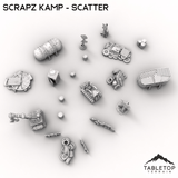 Tabletop Terrain Scatter Terrain Scrapz Kamp - Scatter