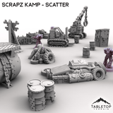 Tabletop Terrain Scatter Terrain Scrapz Kamp - Scatter