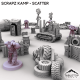 Tabletop Terrain Scatter Terrain Scrapz Kamp - Scatter