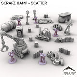 Tabletop Terrain Scatter Terrain Scrapz Kamp - Scatter