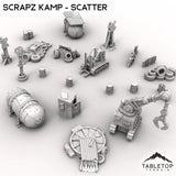 Tabletop Terrain Scatter Terrain Scrapz Kamp - Scatter