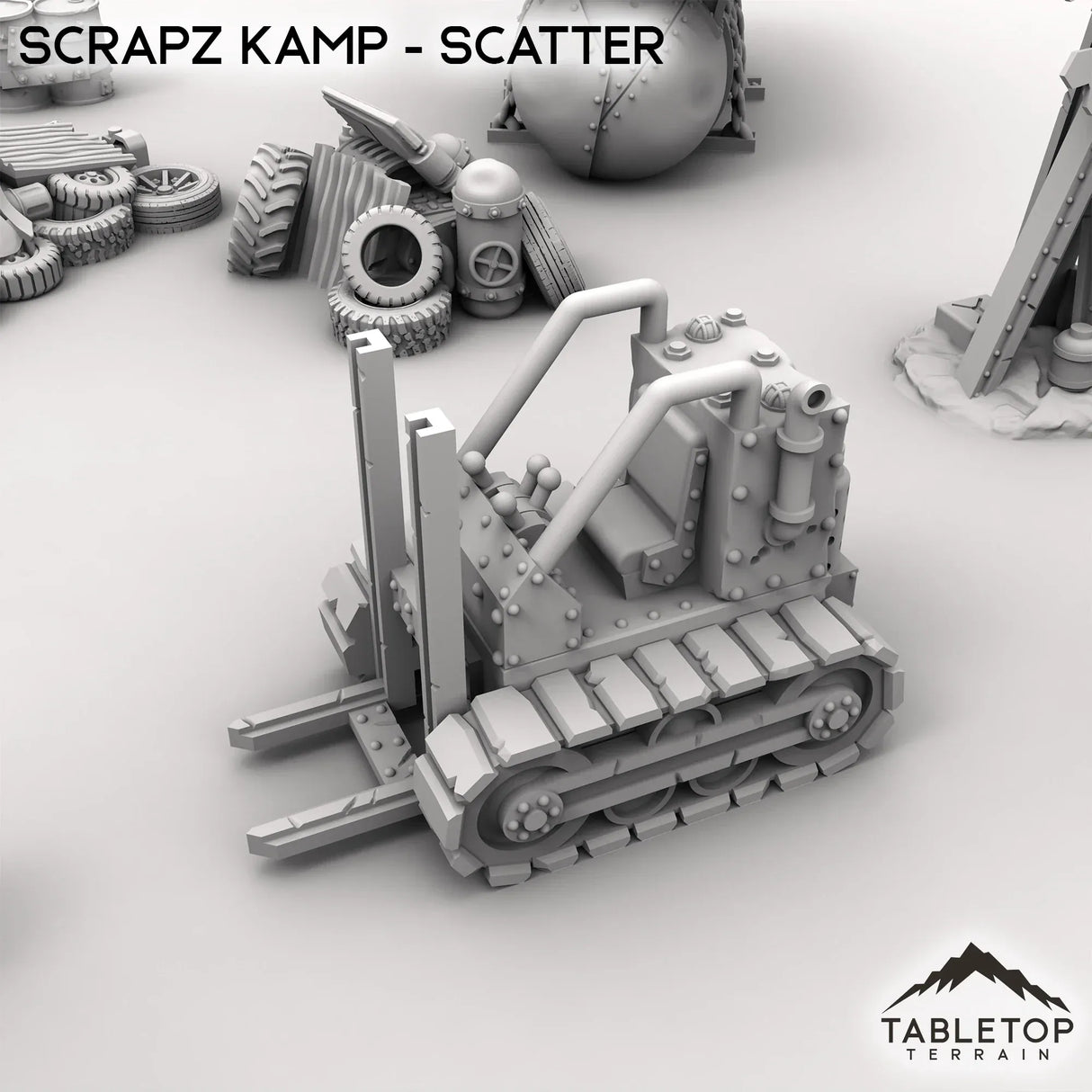 Tabletop Terrain Scatter Terrain Scrapz Kamp - Scatter