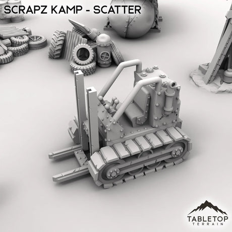 Tabletop Terrain Scatter Terrain Scrapz Kamp - Scatter