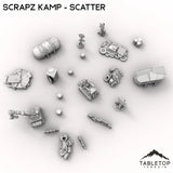 Tabletop Terrain Scatter Terrain Scrapz Kamp - Scatter