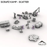 Tabletop Terrain Scatter Terrain Scrapz Kamp - Scatter