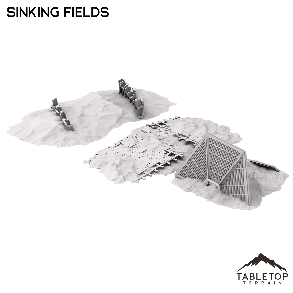 Tabletop Terrain Scatter Terrain Sinking Fields