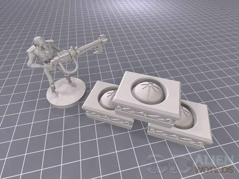 Tabletop Terrain Scatter Terrain Slumbering Machines Kill Team Arena