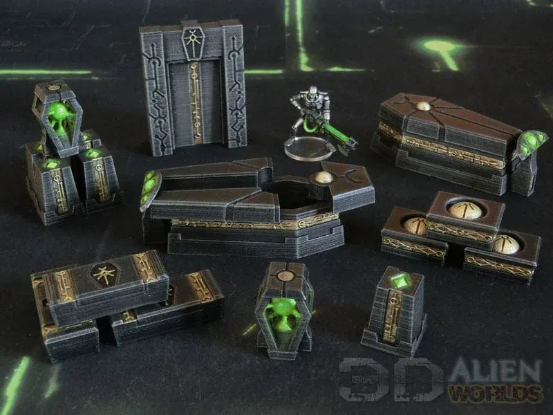 Tabletop Terrain Scatter Terrain Slumbering Machines Kill Team Arena