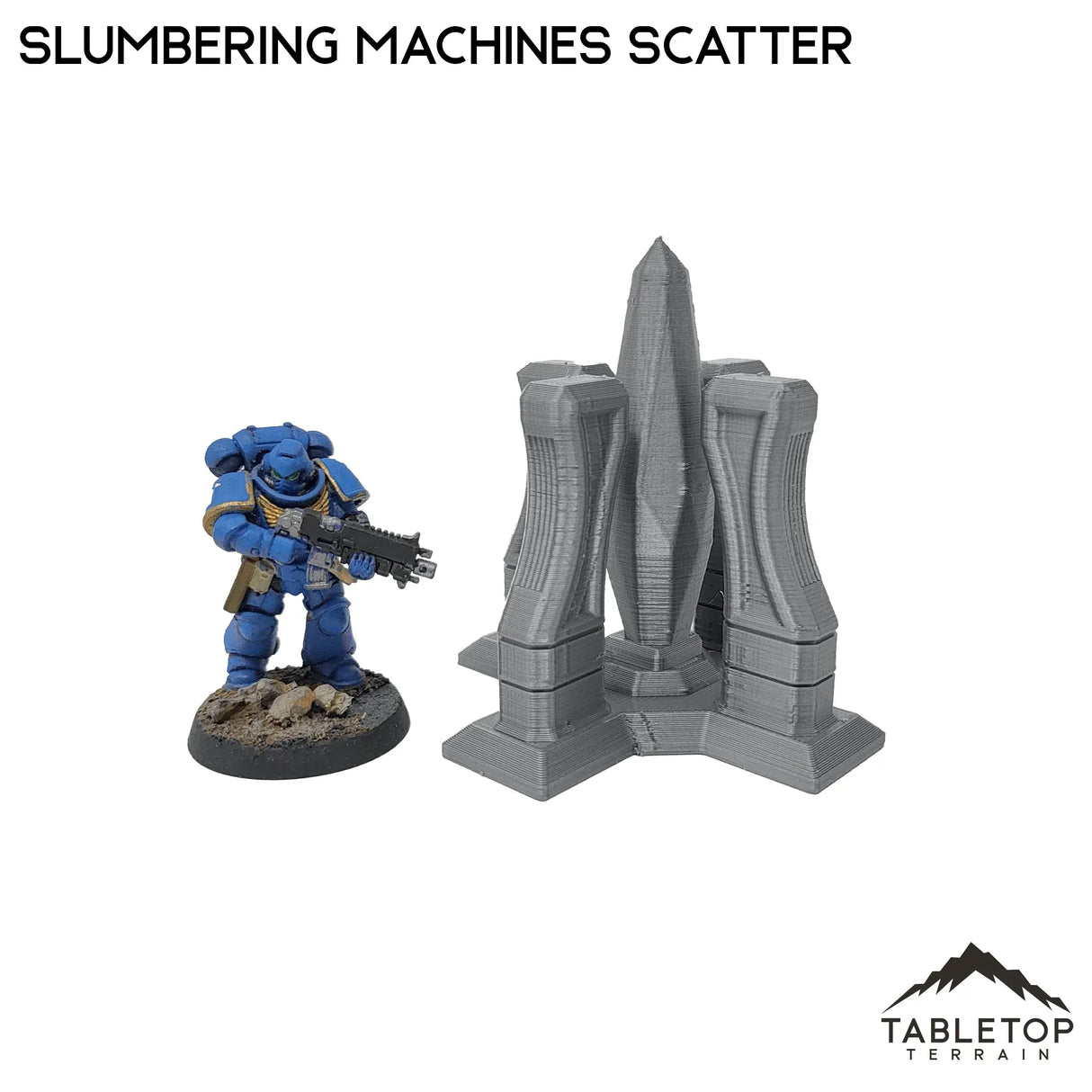 Tabletop Terrain Scatter Terrain Slumbering Machines Scatter Set