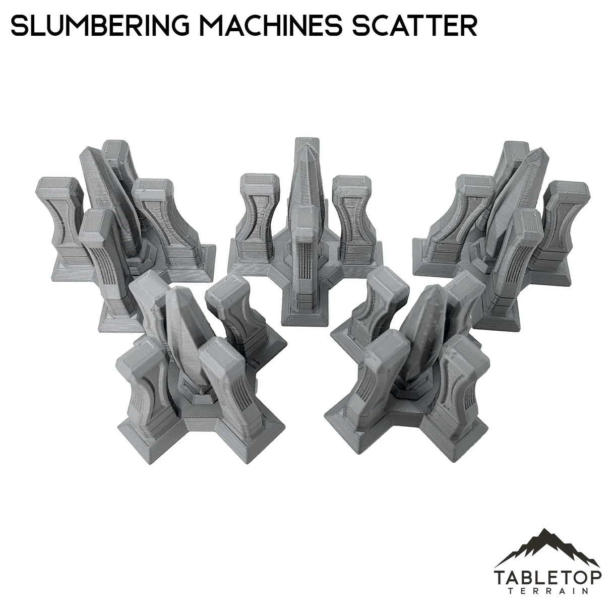 Tabletop Terrain Scatter Terrain Slumbering Machines Scatter Set
