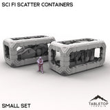 Tabletop Terrain Scatter Terrain Small Sci Fi Scatter Containers