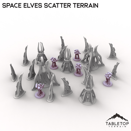Tabletop Terrain Scatter Terrain Space Elves Scatter Terrain