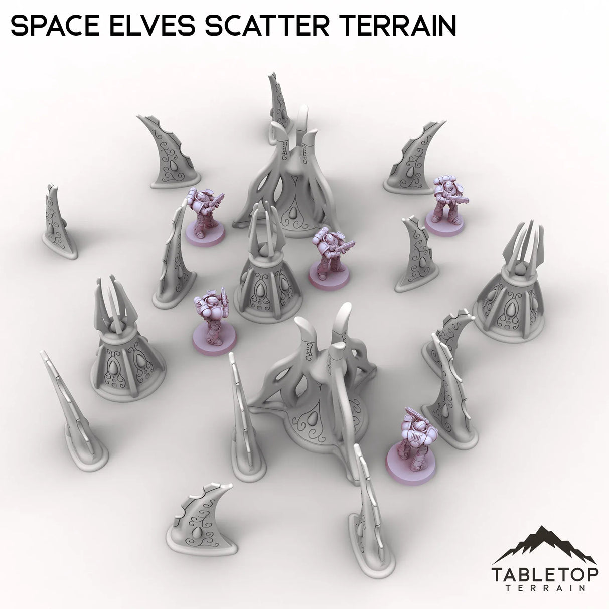 Tabletop Terrain Scatter Terrain Space Elves Scatter Terrain