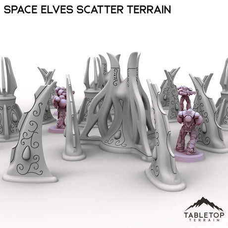 Tabletop Terrain Scatter Terrain Space Elves Scatter Terrain