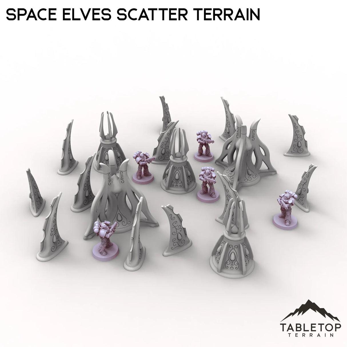 Tabletop Terrain Scatter Terrain Space Elves Scatter Terrain