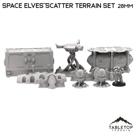 Tabletop Terrain Scatter Terrain Space Elves Scatter Terrain Set