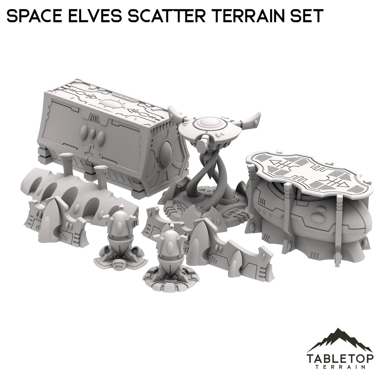 Tabletop Terrain Scatter Terrain Space Elves Scatter Terrain Set