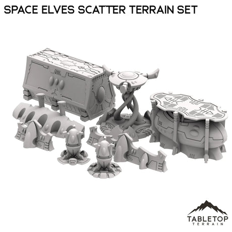 Tabletop Terrain Scatter Terrain Space Elves Scatter Terrain Set