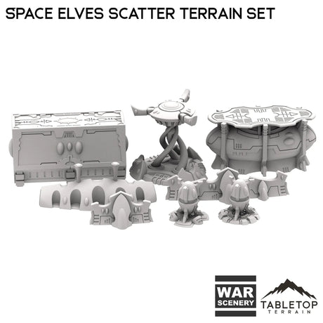 Tabletop Terrain Scatter Terrain Space Elves Scatter Terrain Set