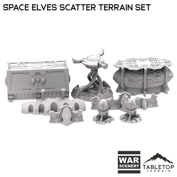Tabletop Terrain Scatter Terrain Space Elves Scatter Terrain Set