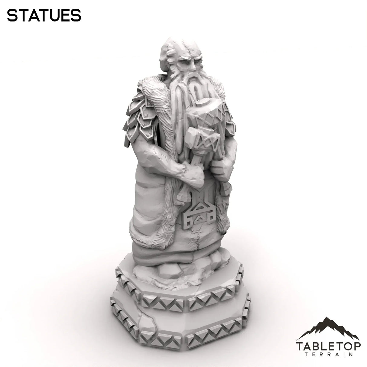 Tabletop Terrain Scatter Terrain Statues - Kingdom of Durak Deep