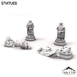 Tabletop Terrain Scatter Terrain Statues - Kingdom of Durak Deep