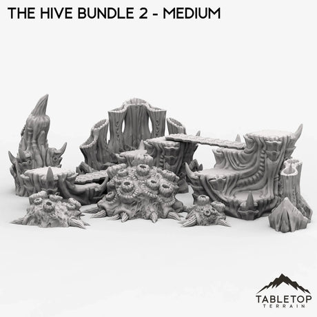 Tabletop Terrain Scatter Terrain The Hive Bundle 2 - Infested Scatter Terrain