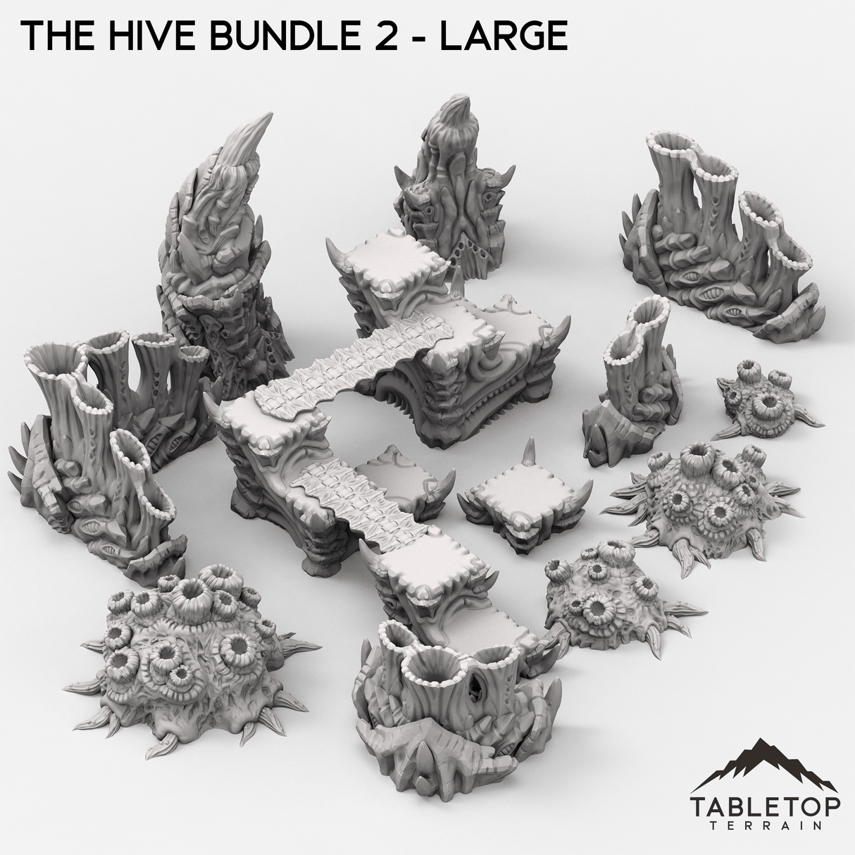 Tabletop Terrain Scatter Terrain The Hive Bundle 2 - Infested Scatter Terrain