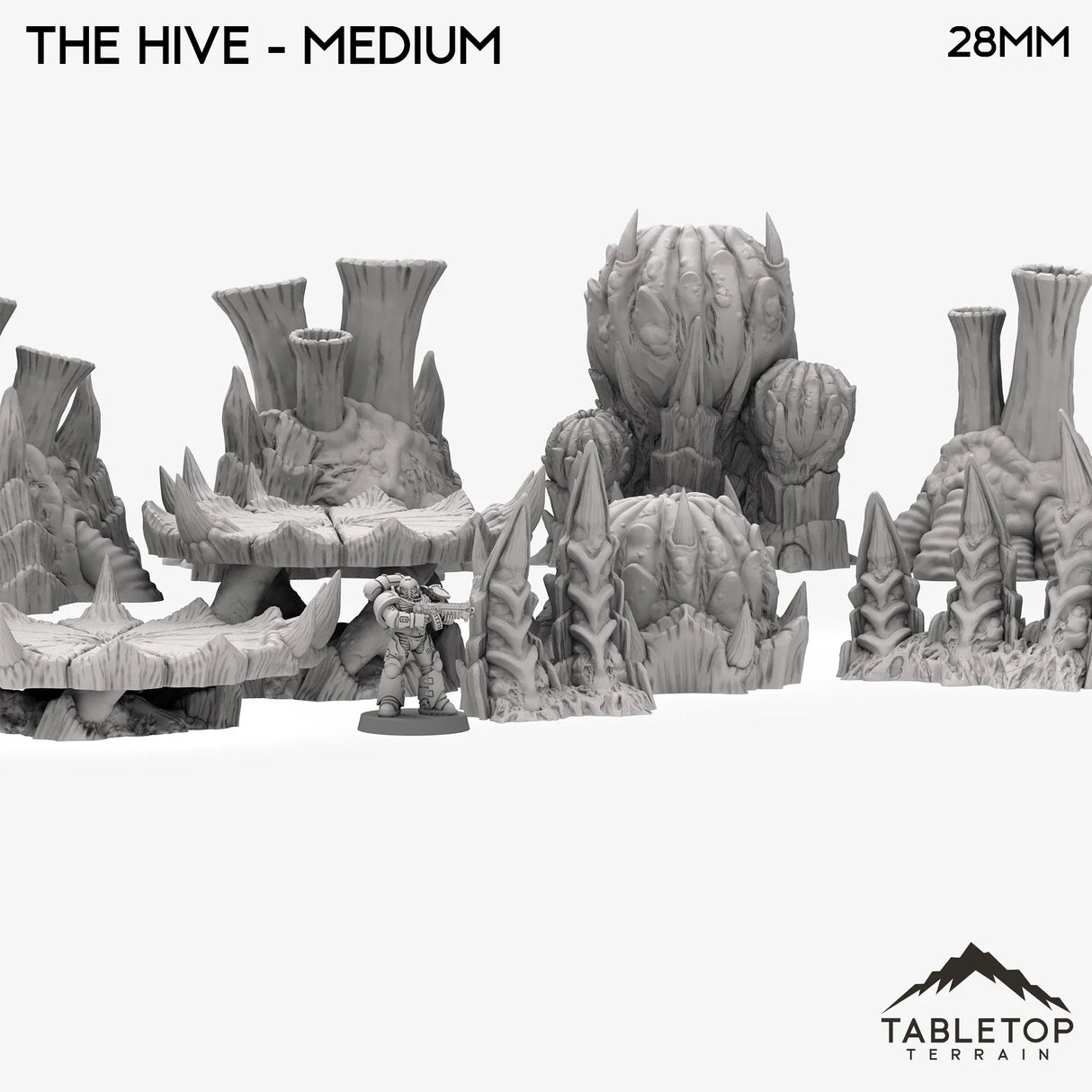Tabletop Terrain Scatter Terrain The Hive - Infested Scatter Terrain
